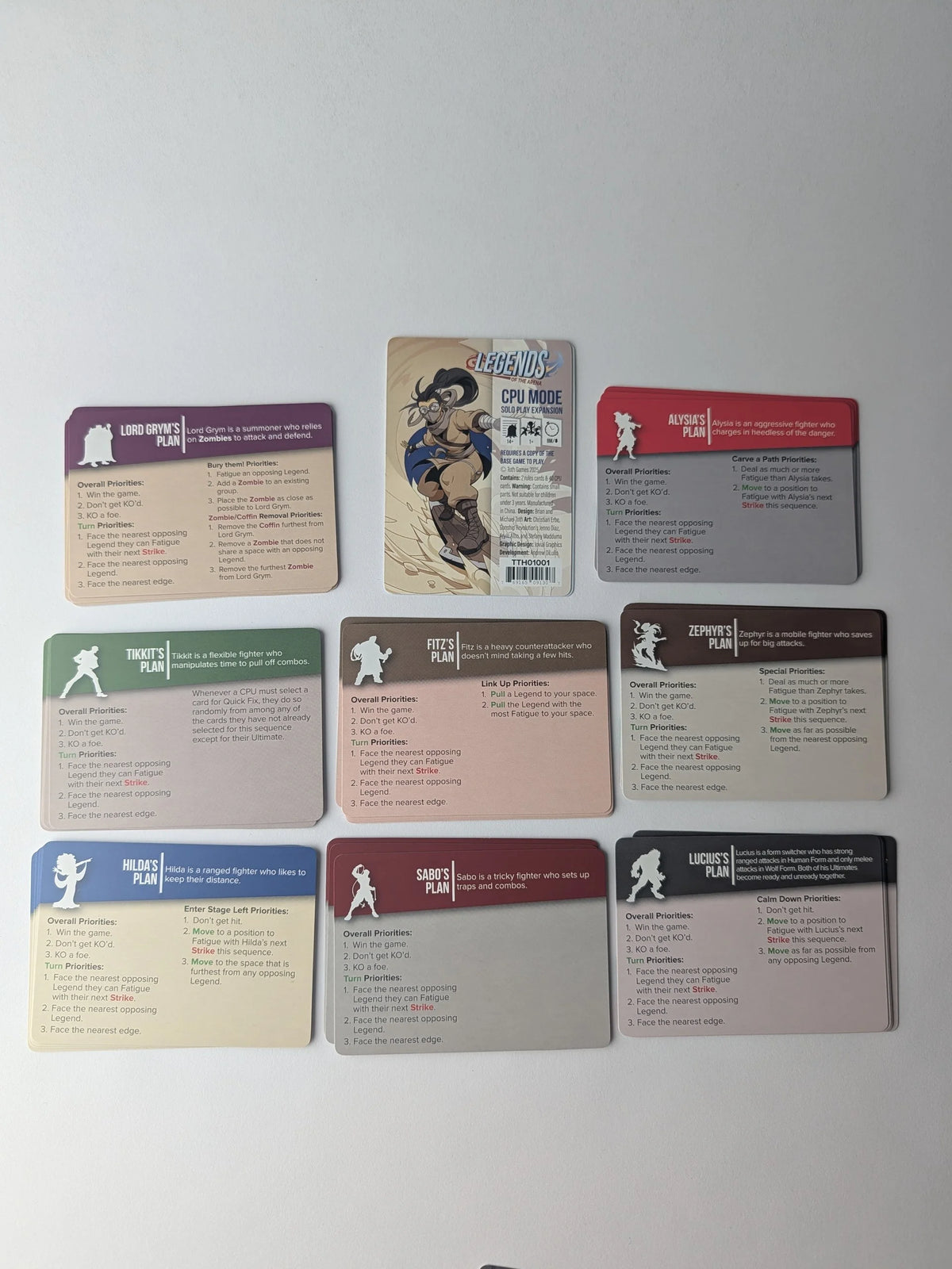Legends of The Arena - Solo Expansion