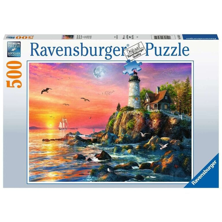 Lighthouse at Sunset 500pcs