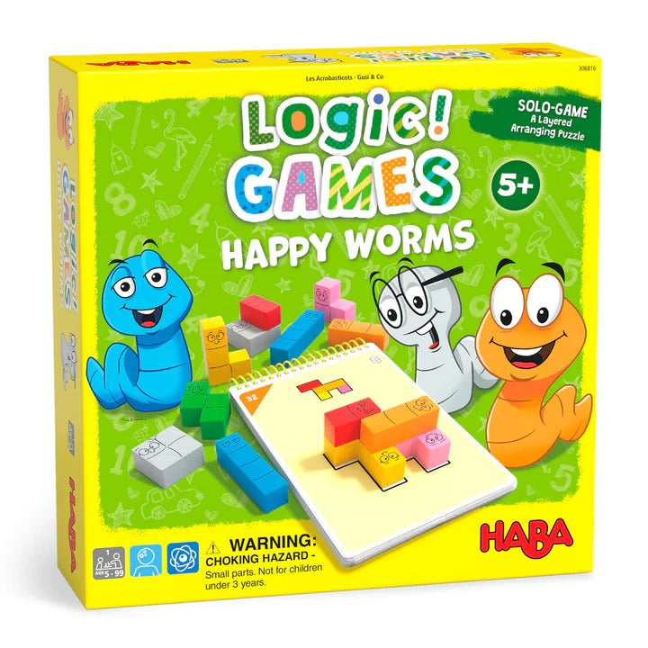 Logic! Games - Happy Worms