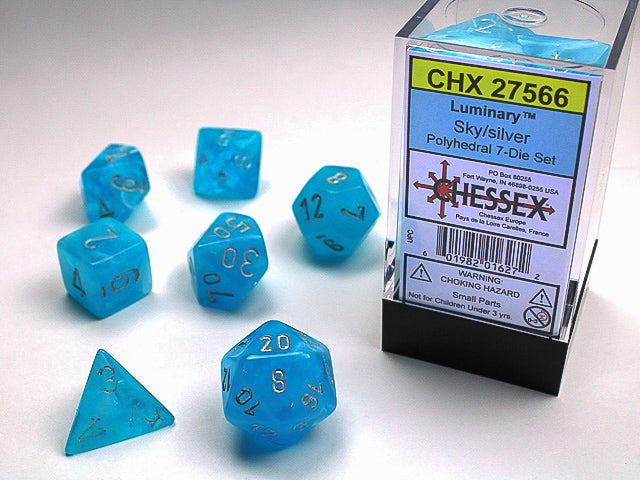 Luminary 7-Die Set Sky W/Silver