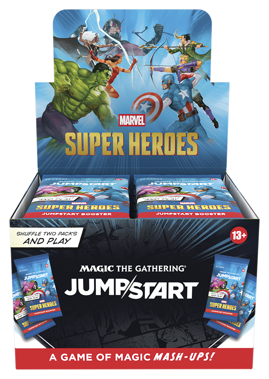 Magic the Gathering: Marvel Super Heroes - Jumpstart Booster Box - ** PRE ORDER**