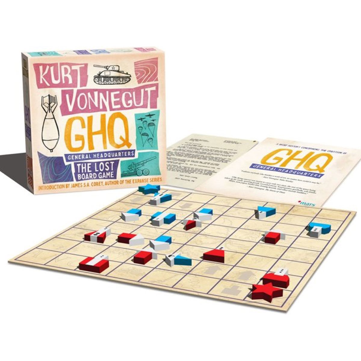 GHQ - Kurt Vonnegut: The Lost Board Game