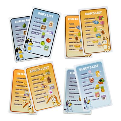 Bluey: Shopping List Game