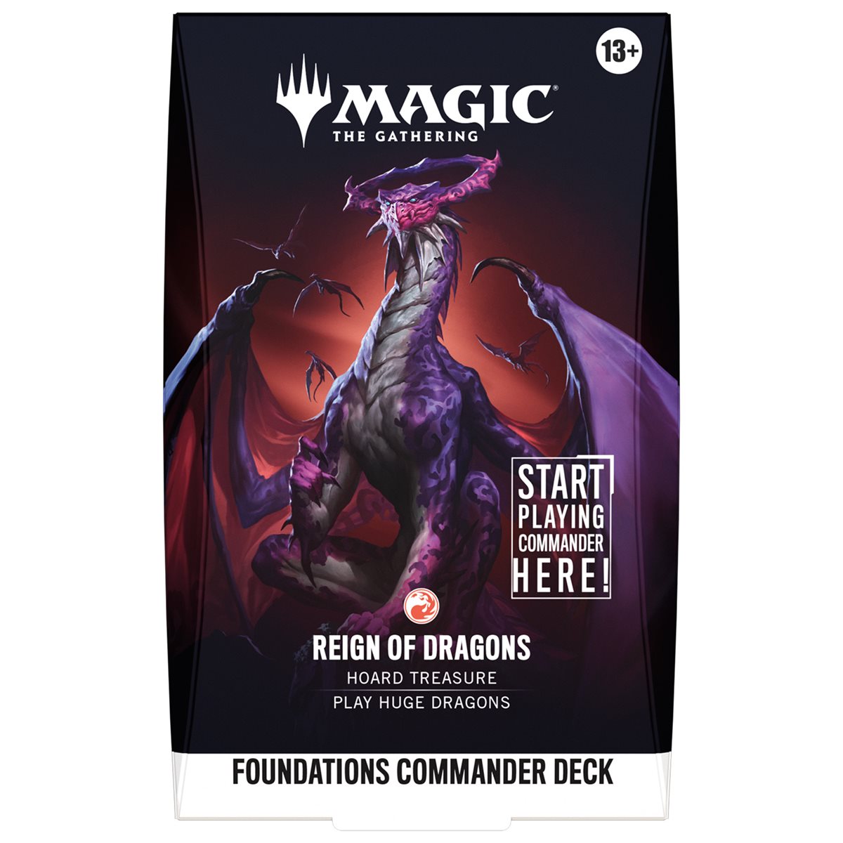 MTG Foundations Commander Deck - Reign Of Dragons