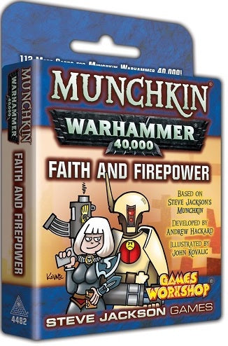 Munchkin Warhammer 40K Faith and Firepower