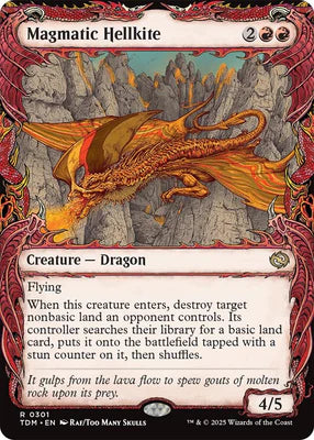 Magmatic Hellkite - Tarkir: Dragonstorm - 301