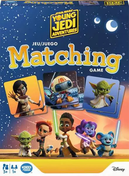 Matching Young Jedi Adventure - Trilingual