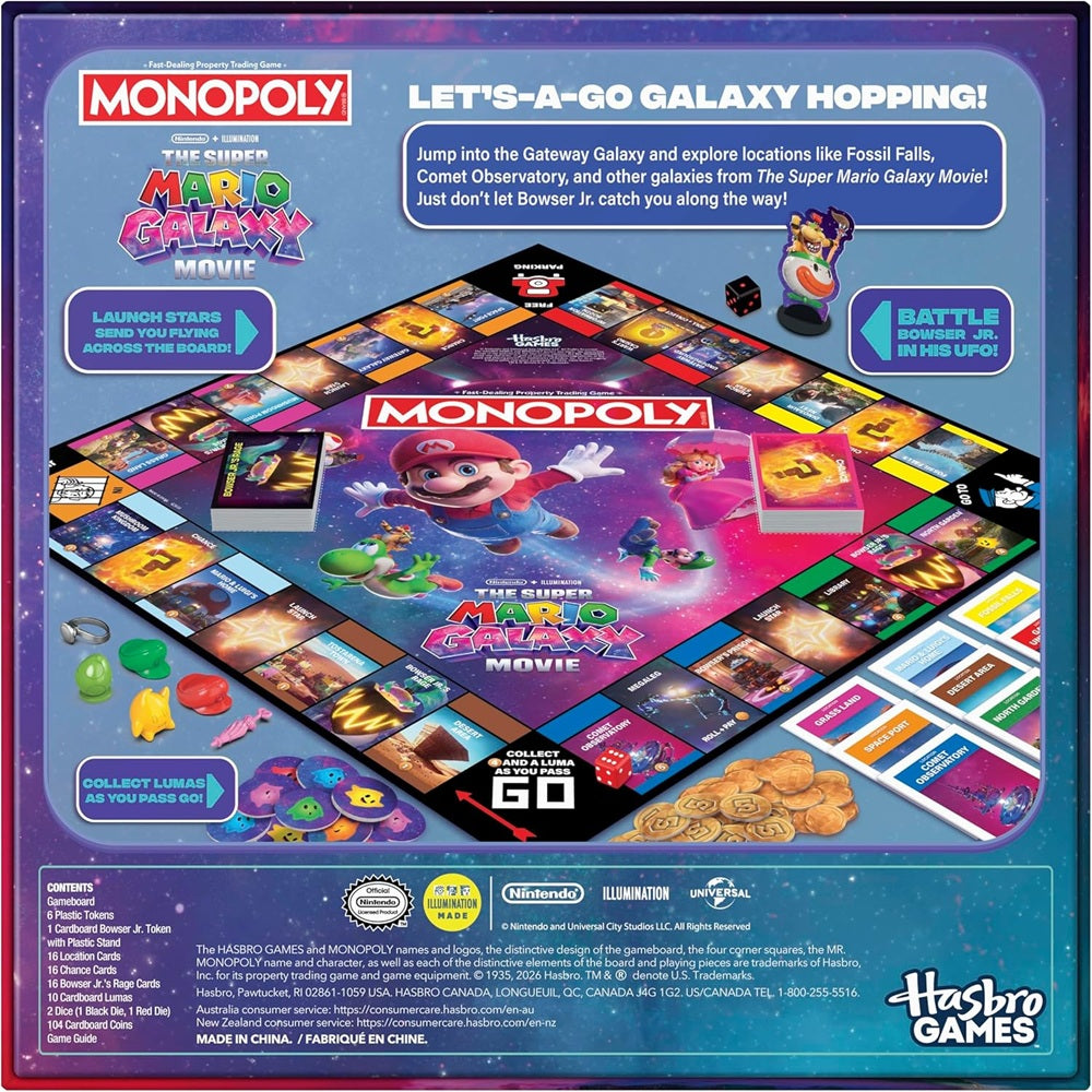 Monopoly - The Super Mario Galaxy Movie Edition **Pre-Order**