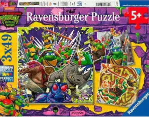 Teenage Mutant Ninja Turtles 3x49 pcs
