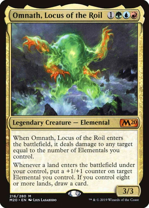 Omnath, Locus of the Roil - Core Set 2020 - 216