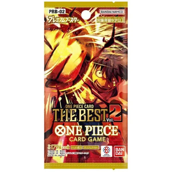 Japanese One Piece - PRB02 - The Best vol.2 -  Booster Pack