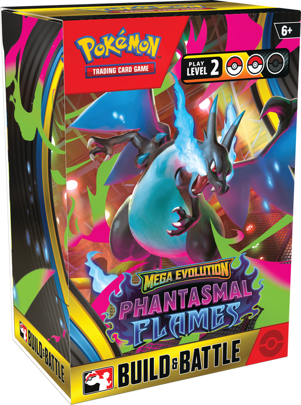 Pokemon ME02 Phantasmal Flames Build & Battle Box ** Pre Order **