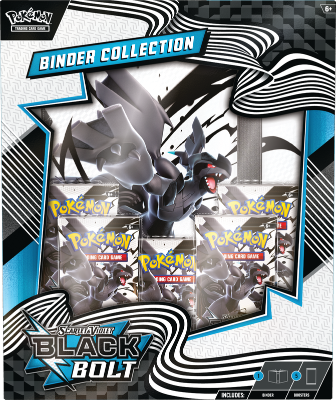 Pokemon SV10.5 Black Bolt - Binder Collection **Pre Order**