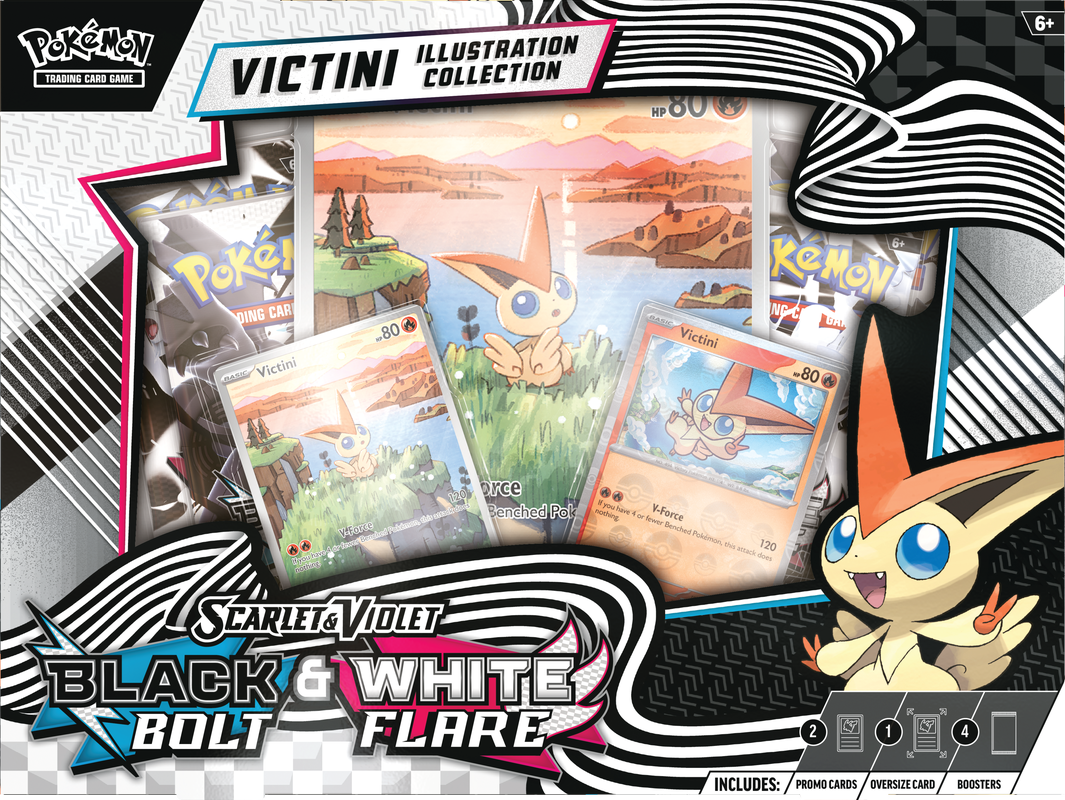 Pokemon SV10.5 Unova Victini Illustration Collection **Pre Order**