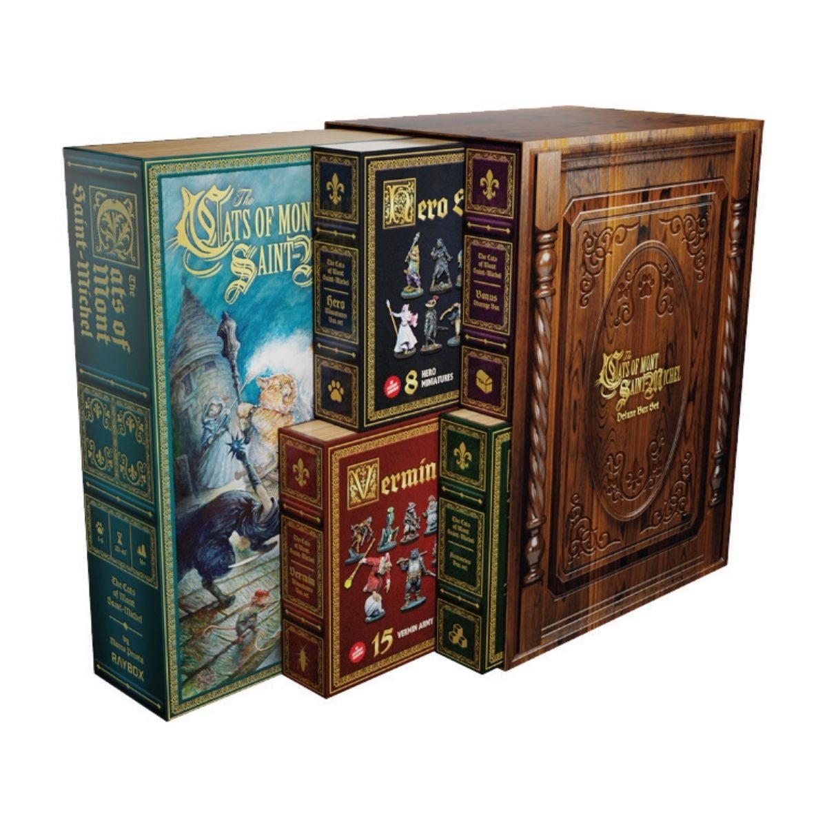 The Cats of Mont Saint Michel Deluxe Set **Pre-Order**