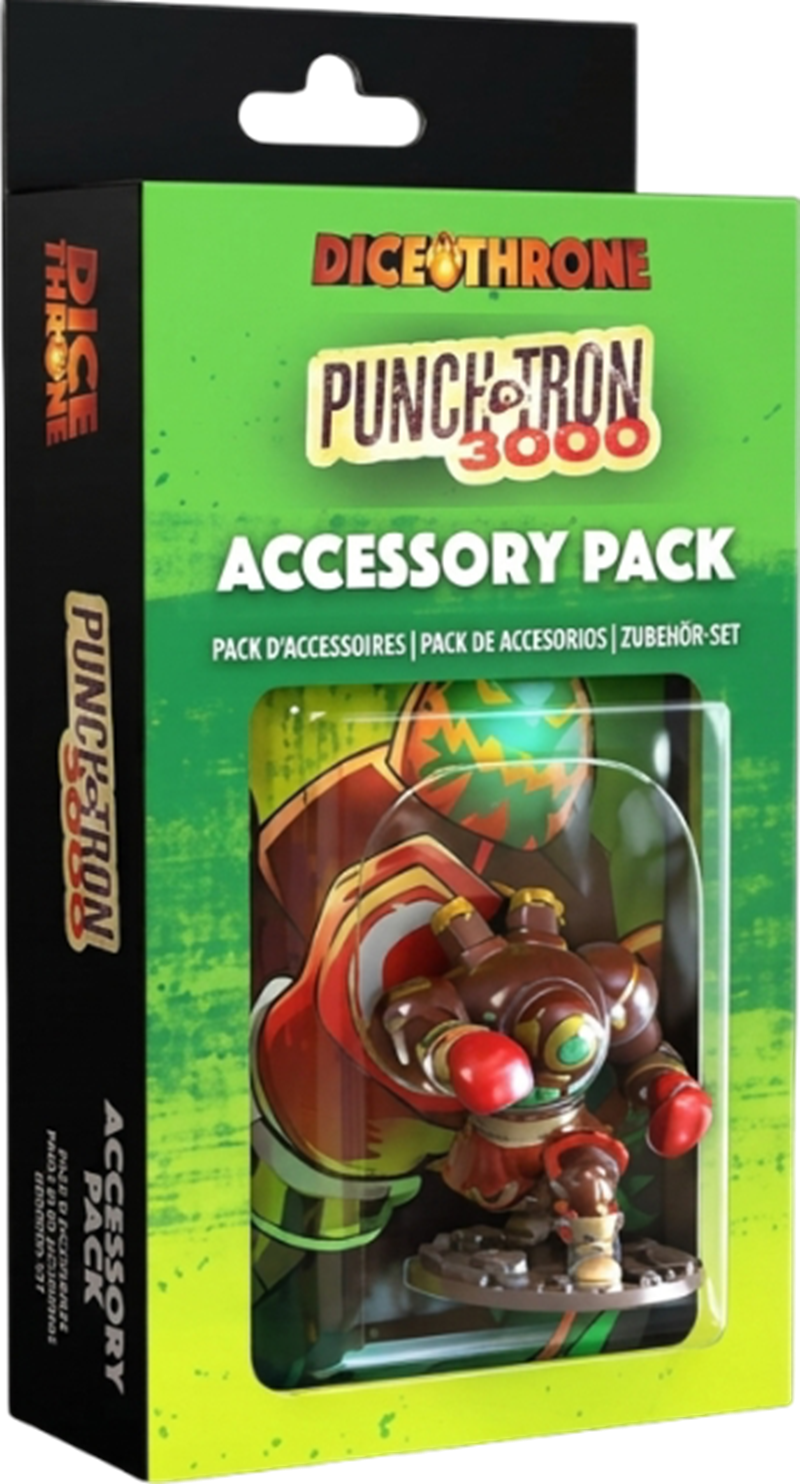 Dice Throne - Hero Accessory Pack - Punch-A-Tron 3000 **Pre-Order**