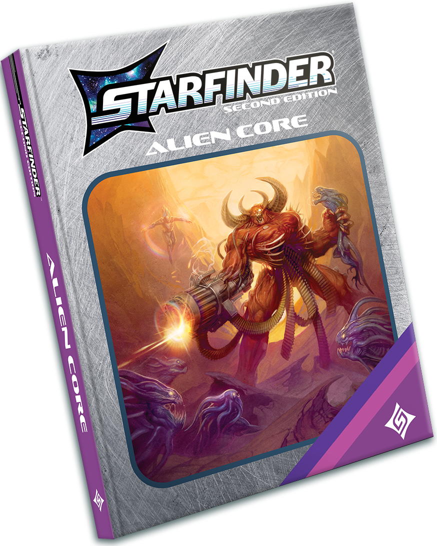 Starfinder Alien Core Retailer Cover Edition HC