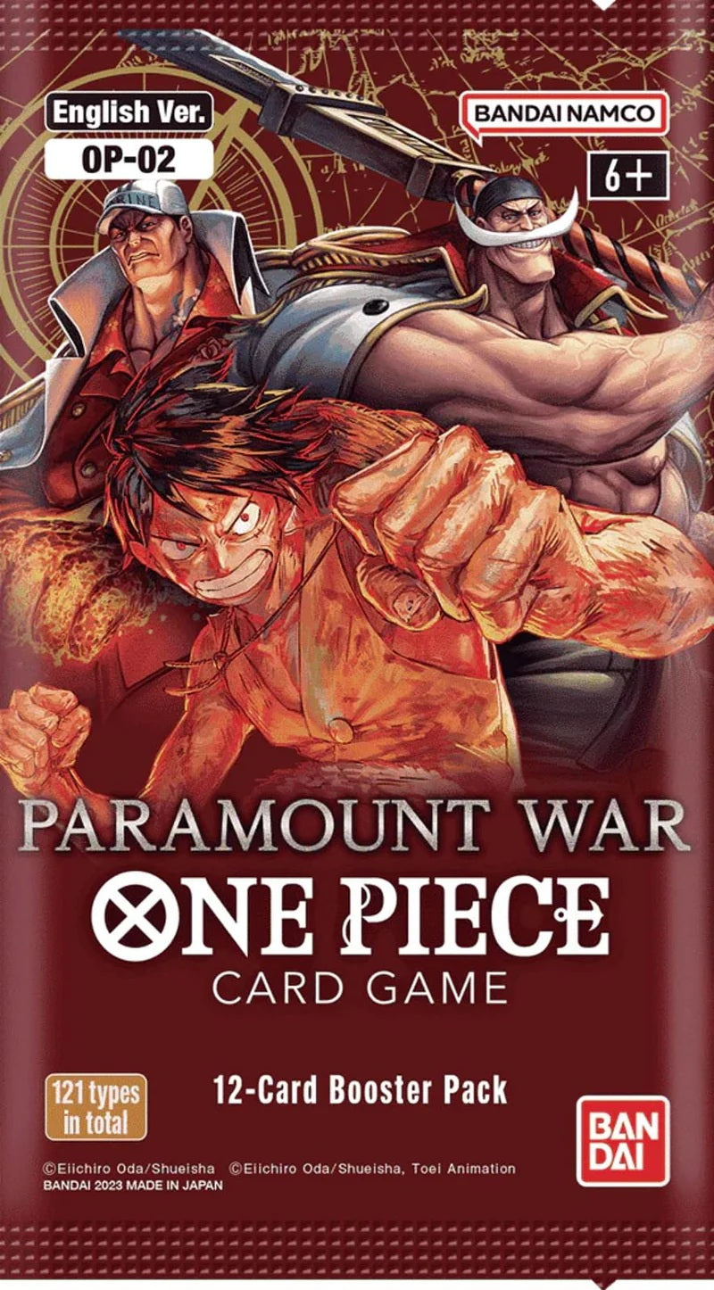 One Piece Card Game - OP-02-  Paramount War Booster Pack