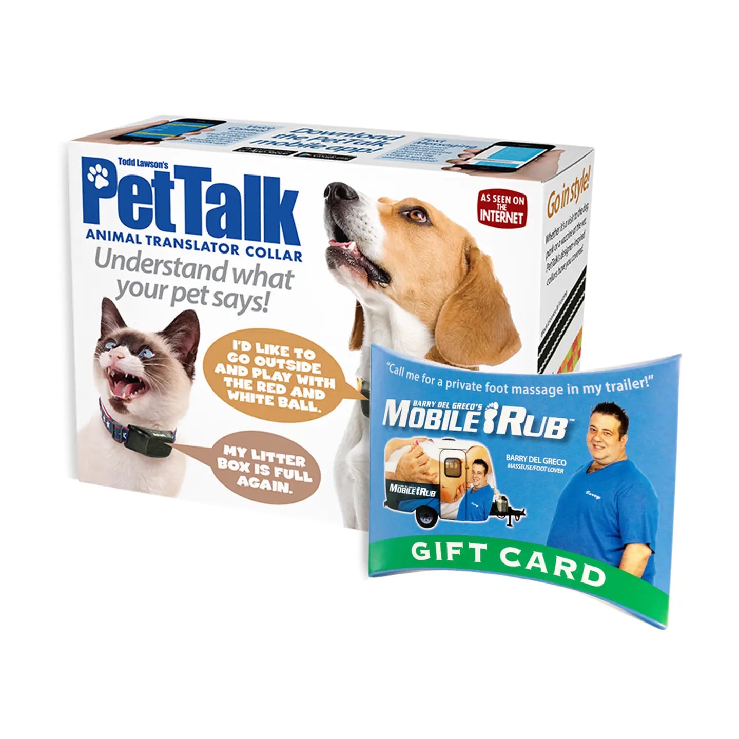 Small Prank Gift Box - Pet Talk  + Mobile Rub GCH