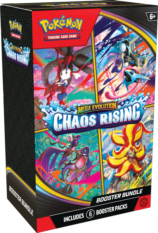Pokemon ME04 Chaos Rising Booster Bundle **Wave 2 Pre Order**