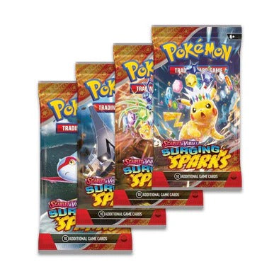 Pokemon SV8: Surging Sparks Sleeved Booster