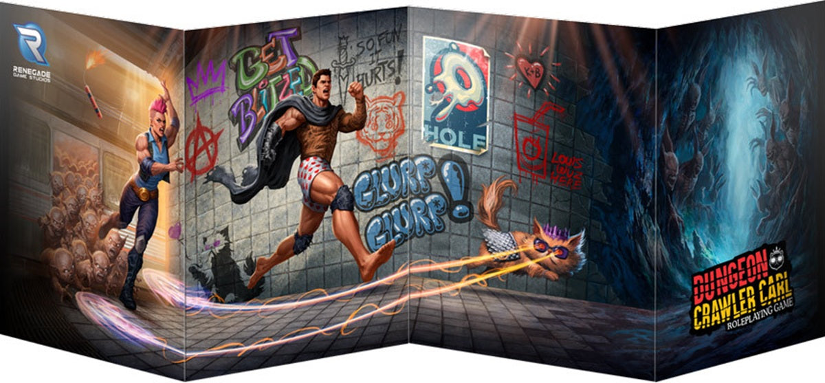 Dungeon Crawler RPG: Game Master Screen **Pre-Order**