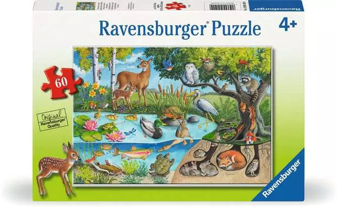Animals Above and Below 60pcs