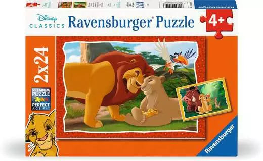 The Lion King Circle of Life Puzzle 2x24pcs