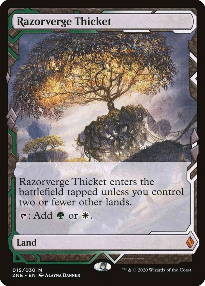 Razorverge Thicket  - Zendikar Rising Expeditions - 15