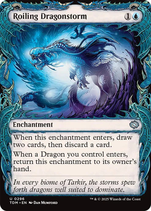 Roiling Dragonstorm - Tarkir: Dragonstorm - 296