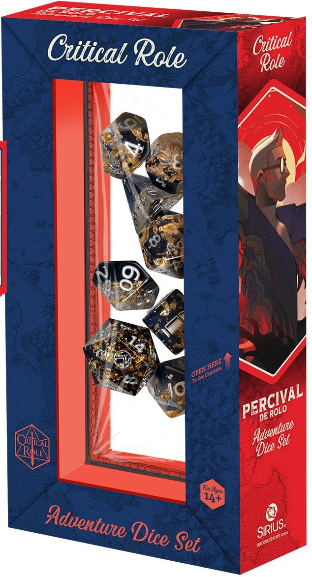 Polyhedral 7-Dice Set - Vox Machina Adventure Dice **Pre-Order**