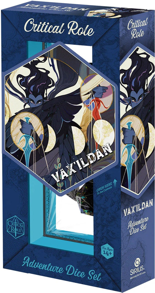 Polyhedral 7-Dice Set - Vox Machina Adventure Dice