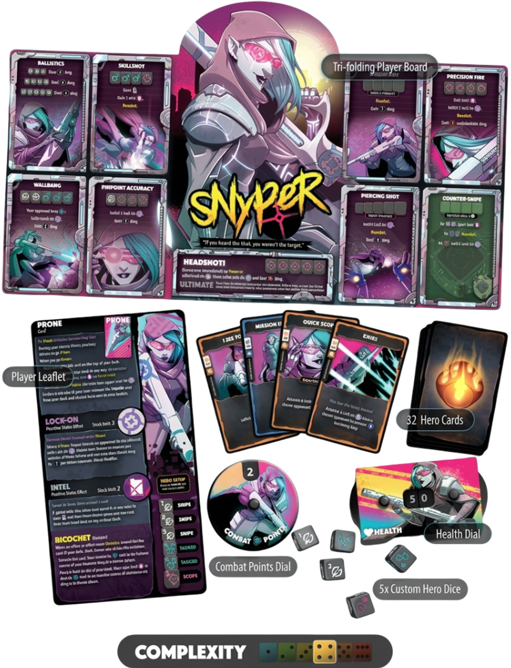 Dice Throne - Hero Pack - Snyper **Pre-Order**