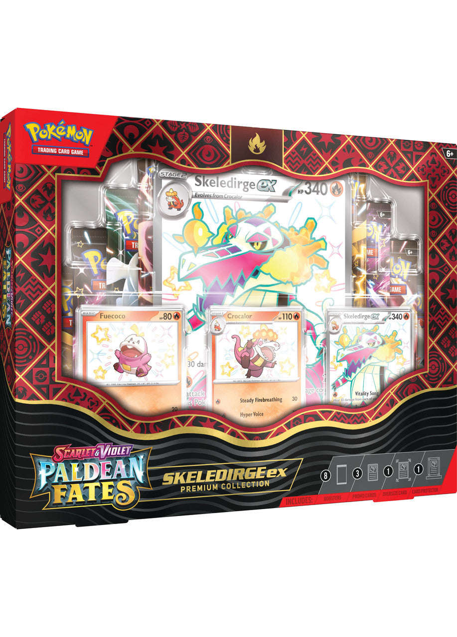 Pokémon TCG: Scarlet & Violet - Paldean Fates - Premium Collection - Skeledirge Ex