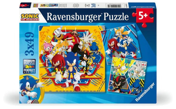 Sonic the Hedgehog 3x49pcs