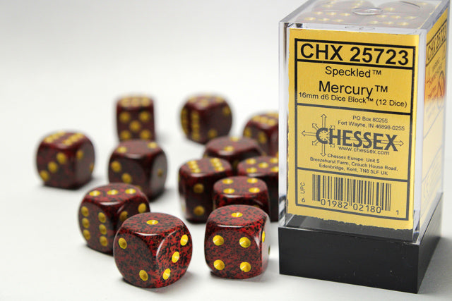 Speckled 12D6 Mercury