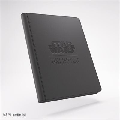 Star Wars Unlimited - Zip-Up Album 18 Pocket: Black **Pre Order**