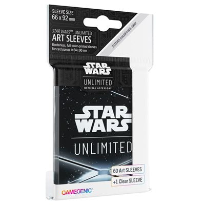 Star Wars: Unlimited: Art Sleeve - Black