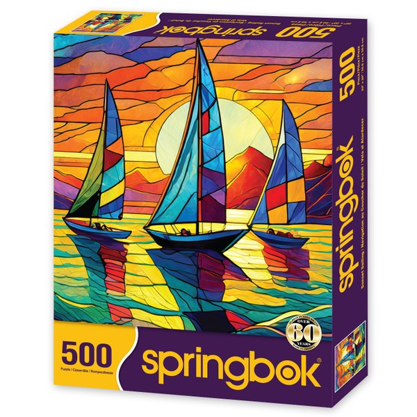 Sunset Sailing 500pcs