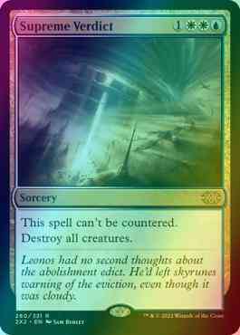 Supreme Verdict - Double Masters - 280 (Foil)