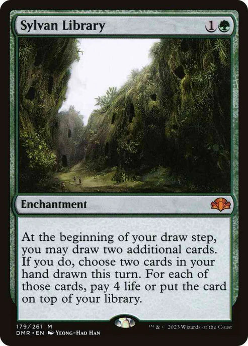 Sylvan Library - Dominaria Remastered - 179
