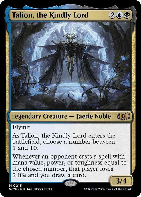 Talion, the Kindly Lord - Wilds of Eldraine - 215