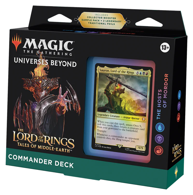 The Lord of the Rings: Tales of Middle-Earth - Commander Deck - The Hosts of Mordor