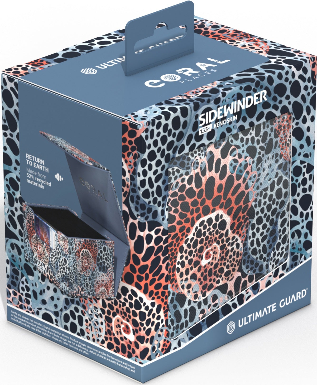 UG Deck Box - Xenoskin Coral Places - SideWinder 133+ **Pre-Order**