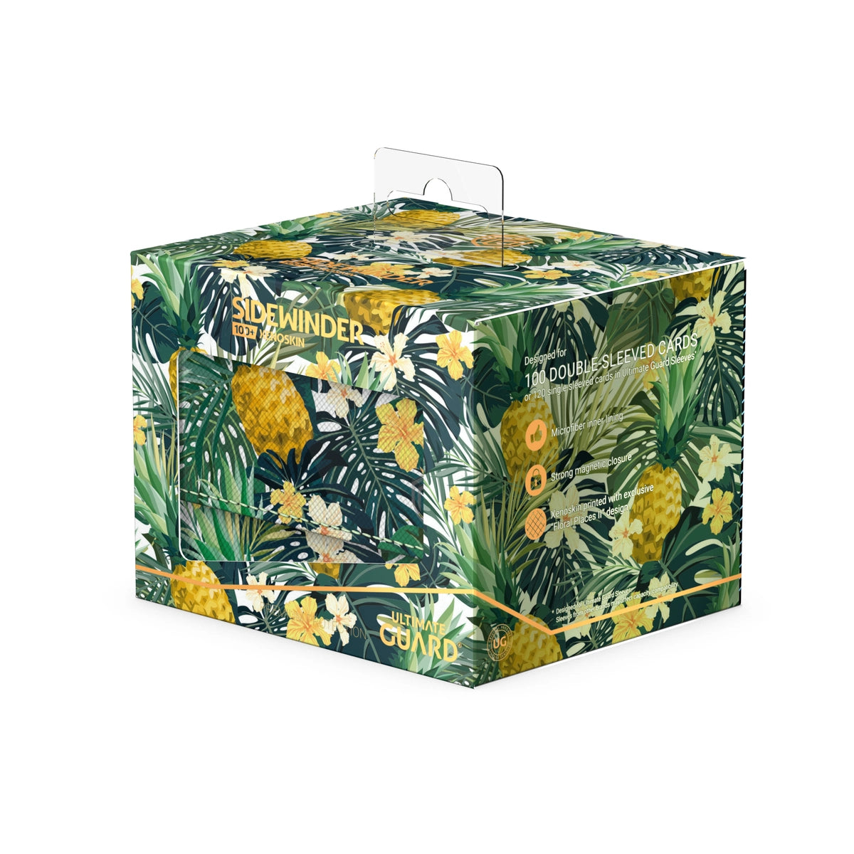 UG Deck Box - Xenoskin Floral Places - SideWinder 100+ **Pre-Order**