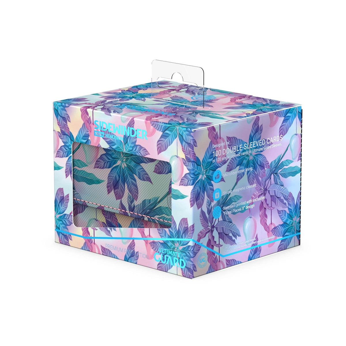 UG Deck Box - Xenoskin Floral Places - SideWinder 100+ **Pre-Order**