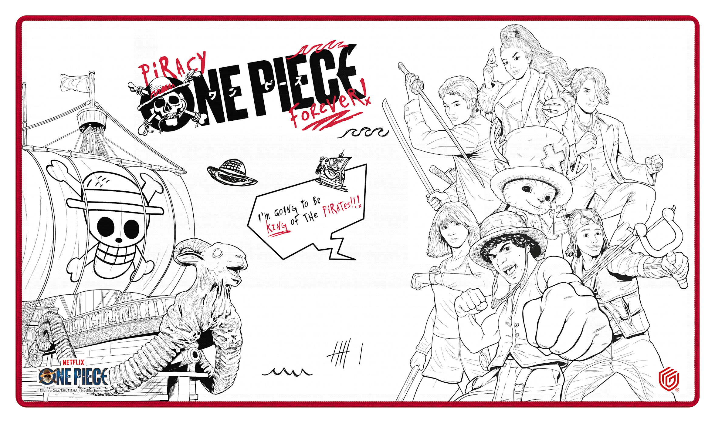UG - Playmat - One Piece **Pre-Order**