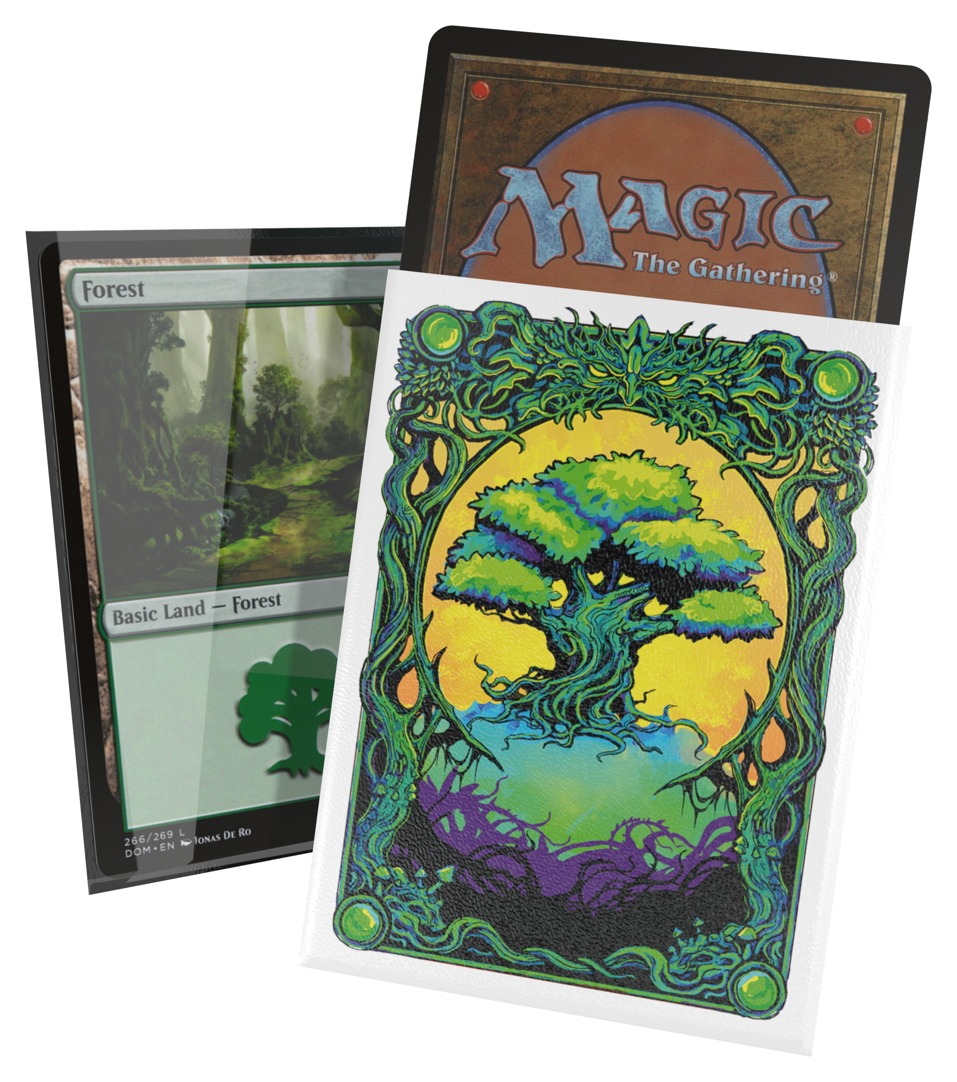 UG Art Sleeves - MTG Mana Token **Pre-Order**