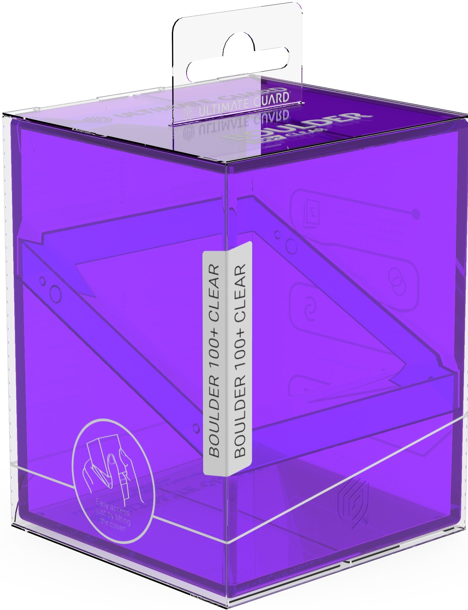 UG Deck Case Boulder 100+ Clear Amethyst