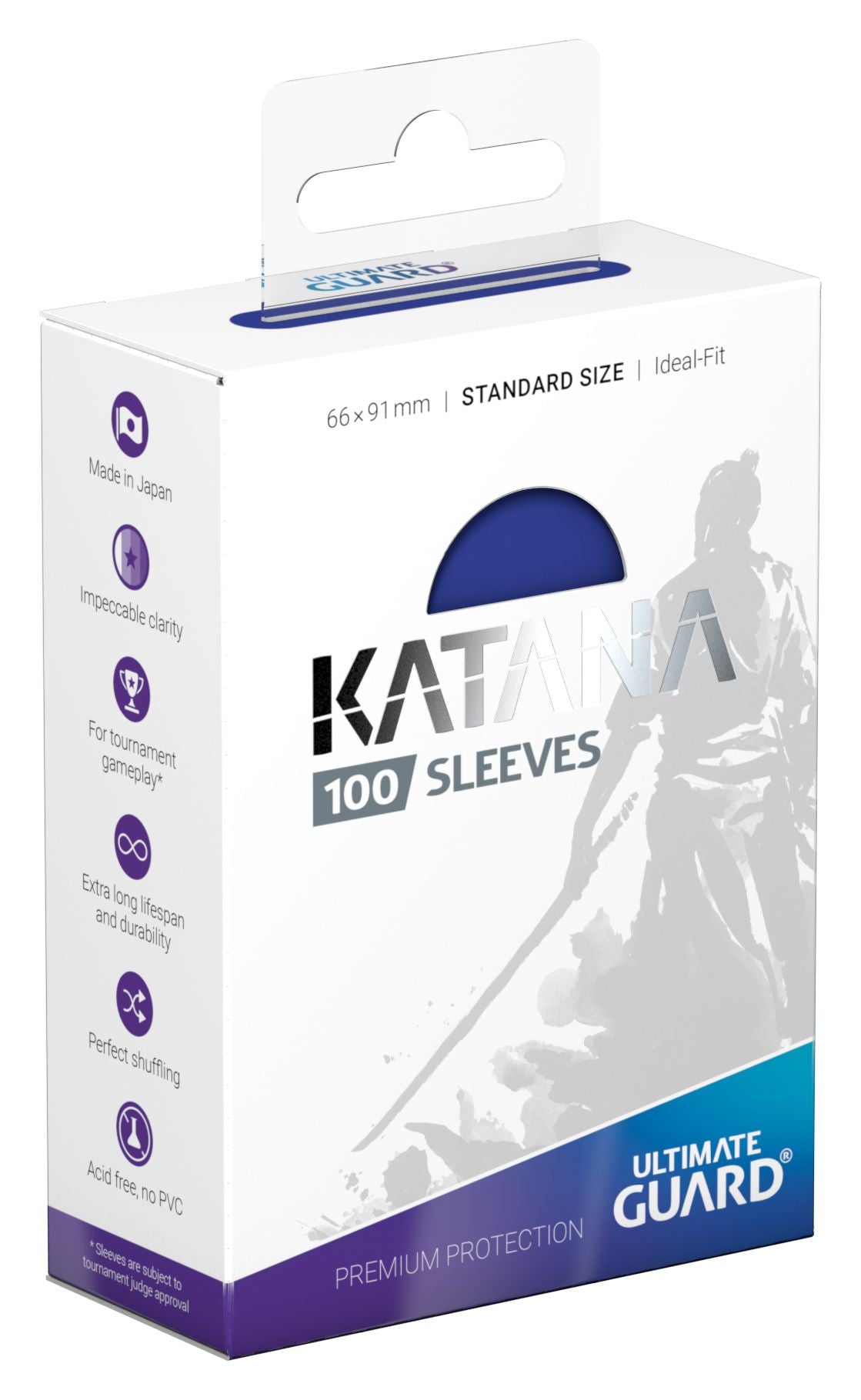 UG Sleeves Katana Blue 100ct